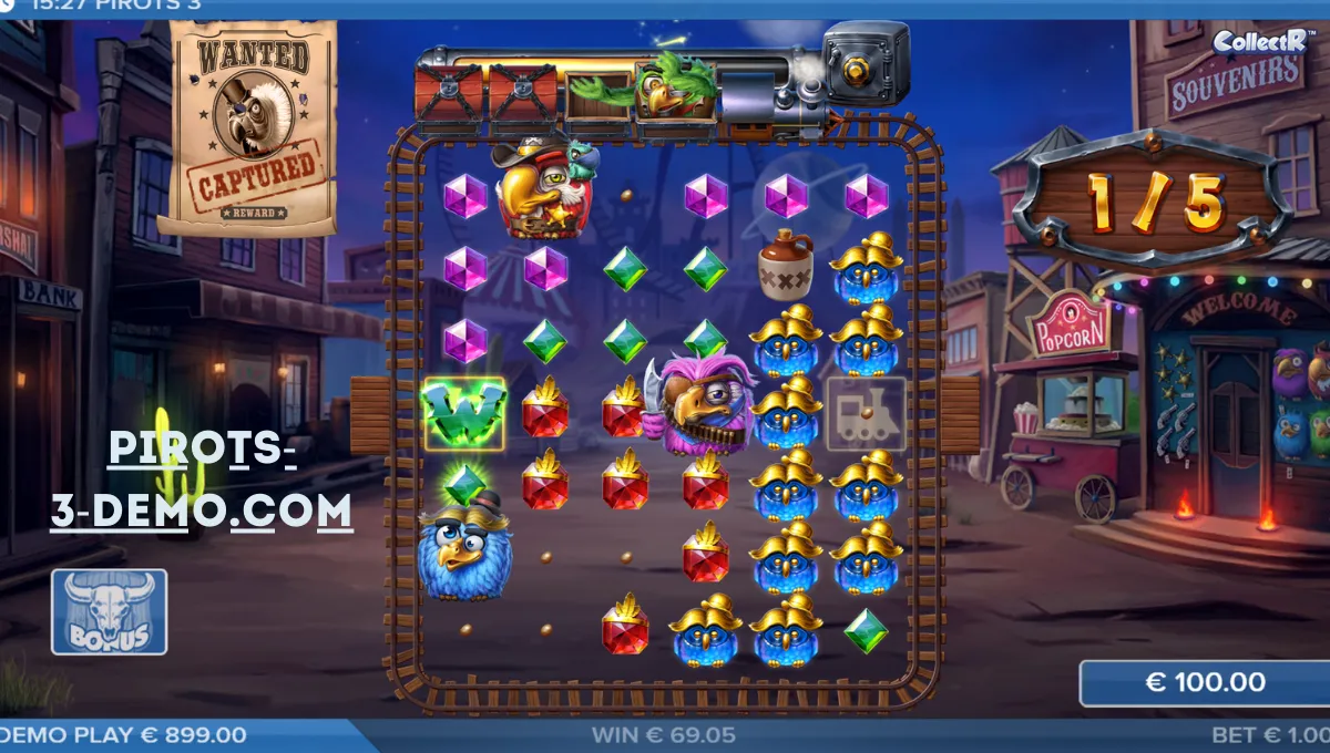 Pirots 3 NO win screen